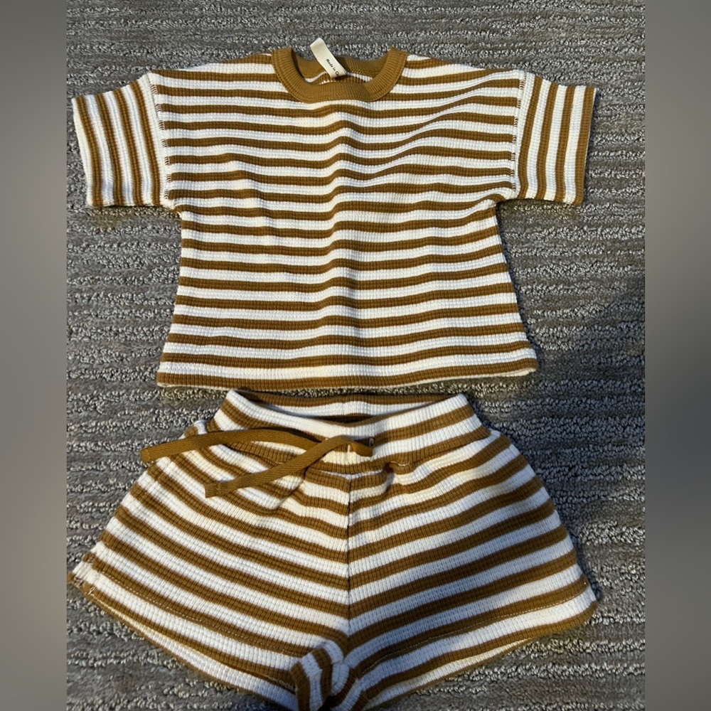 Boutique shorts and tee set